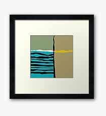 abstract composition Framed Print