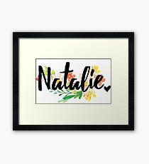 Personalised Bridal Framed Print
