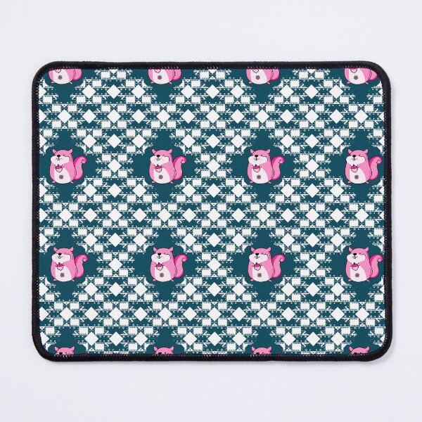 Item preview, The Happy Pink Squirrel in Seamless Pattern designed and sold by MyMemoriesArts.