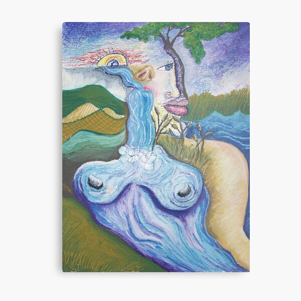 Cry River Metal Print