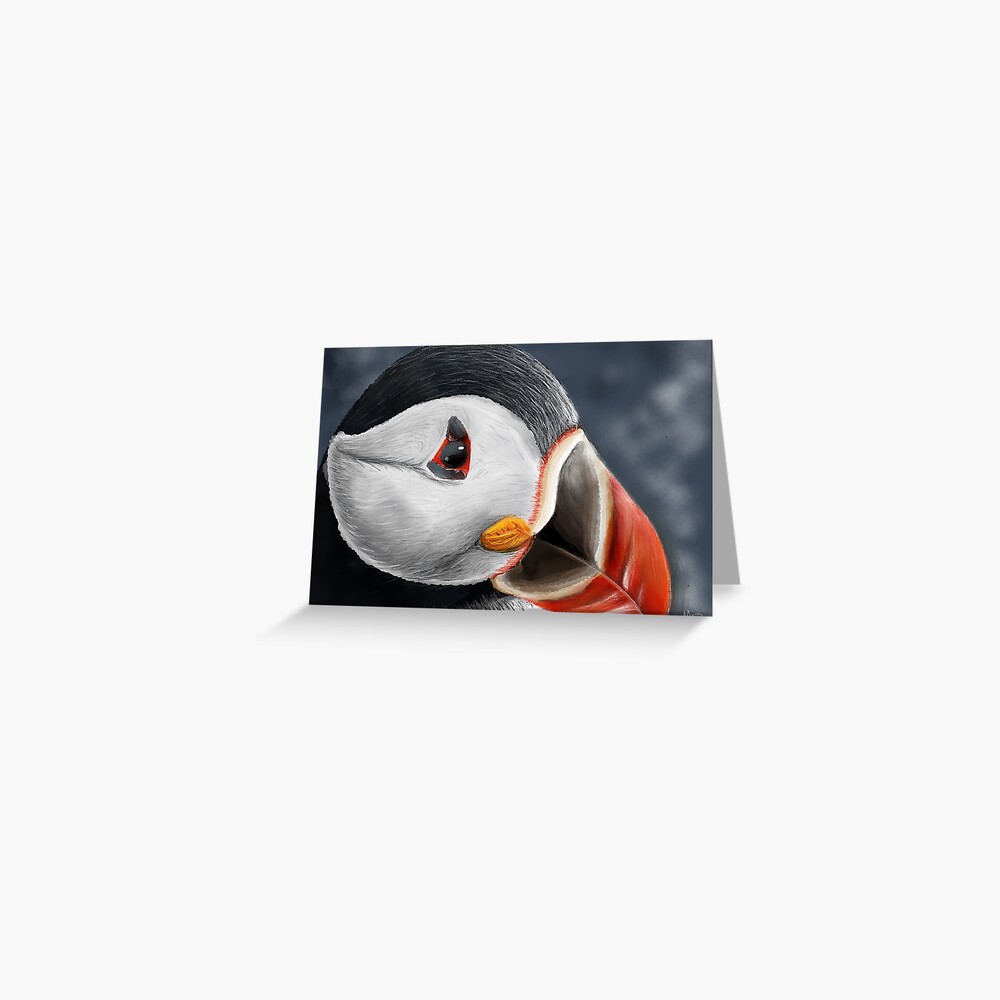 Puffin Greeting Card