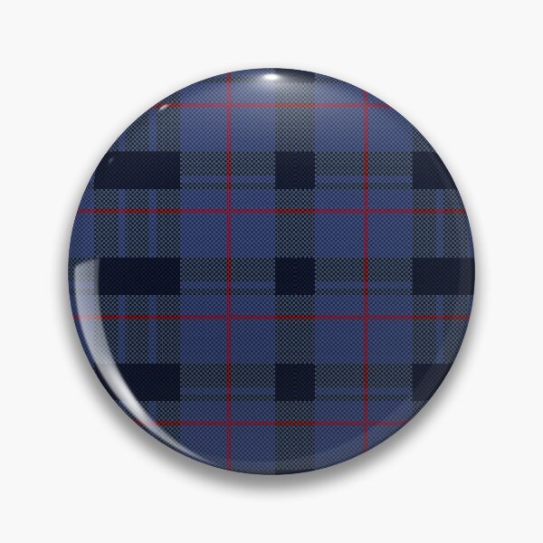 Item preview, 8-bit Pixel Blue and Black Tartan Plaid Pattern designed and sold by 9bit.