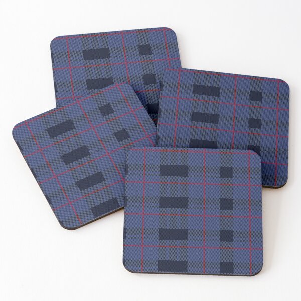 Item preview, 8-bit Pixel Blue and Black Tartan Plaid Pattern designed and sold by 9bit.