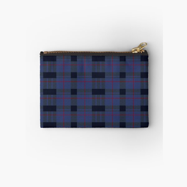 Item preview, 8-bit Pixel Blue and Black Tartan Plaid Pattern designed and sold by 9bit.