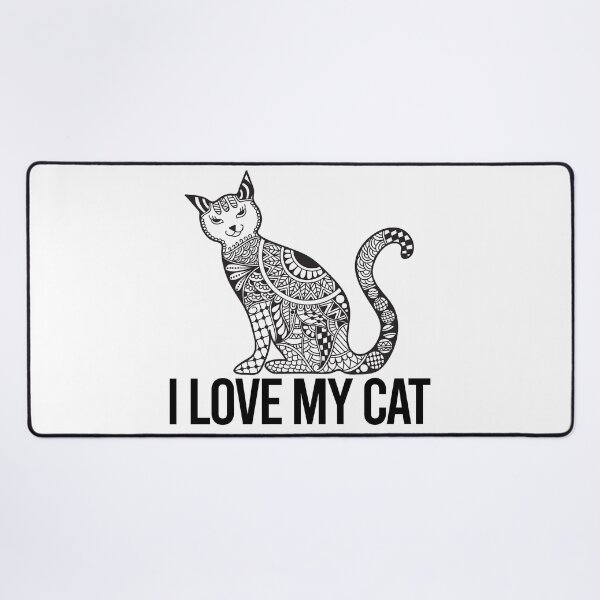 Item preview, I Love my Cat designed and sold by randomorder.