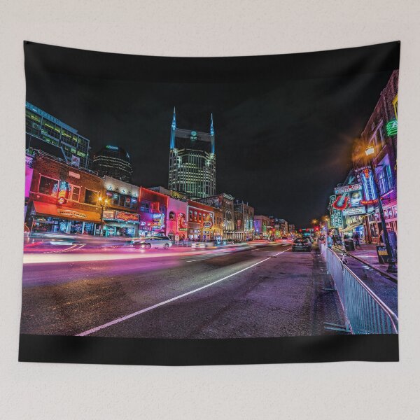 Item preview, Nashville Tennessee Broadway and Neon Lights designed and sold by DaveFilm.