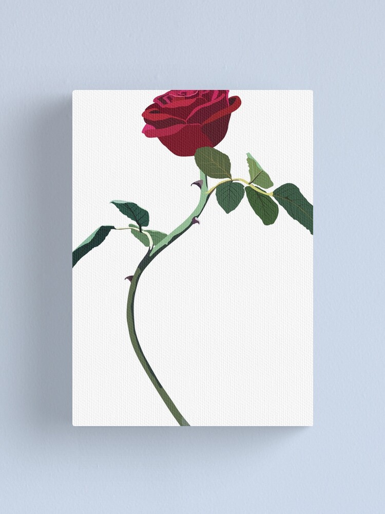 Rose From Beauty And The Beast La Bella Y La Bestia Canvas Print For Sale By Dai Dai Redbubble