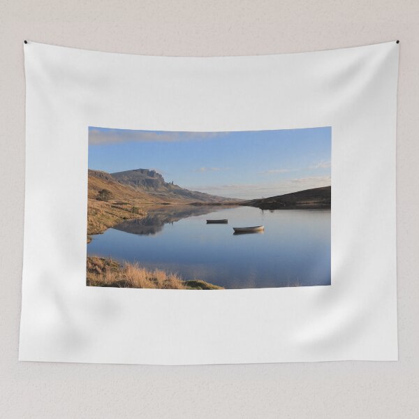 Item preview, The Storr reflecting in Loch Fada designed and sold by Maria Gaellman.