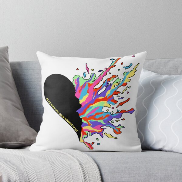 Item preview, Burst Into Color jet black heart designed and sold by casey1499.