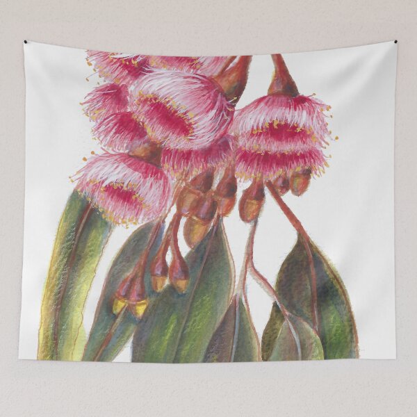 Item preview, Australian Flora ~ Pink Flowering Gum designed and sold by Violet Grant.