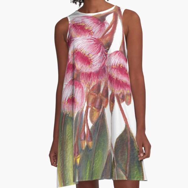 Item preview, Australian Flora ~ Pink Flowering Gum designed and sold by Violet Grant.