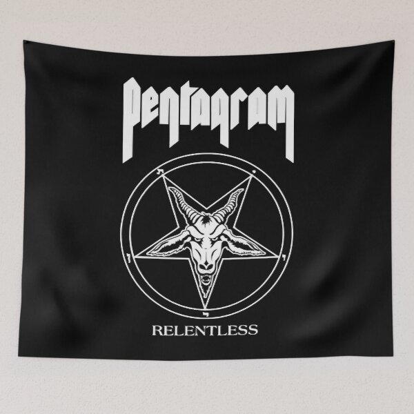 Item preview, Pentagram Pentagram Band White  designed and sold by alysogreen.