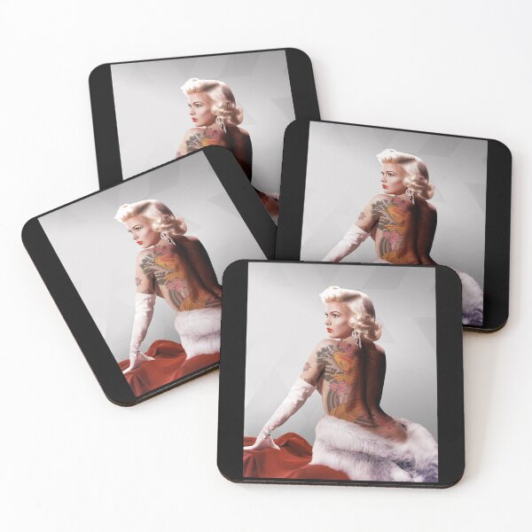 Item preview, Birthday Gifts Tattooed Pin-Up Jayne Gift For Music Fans designed and sold by Drsideffertz.