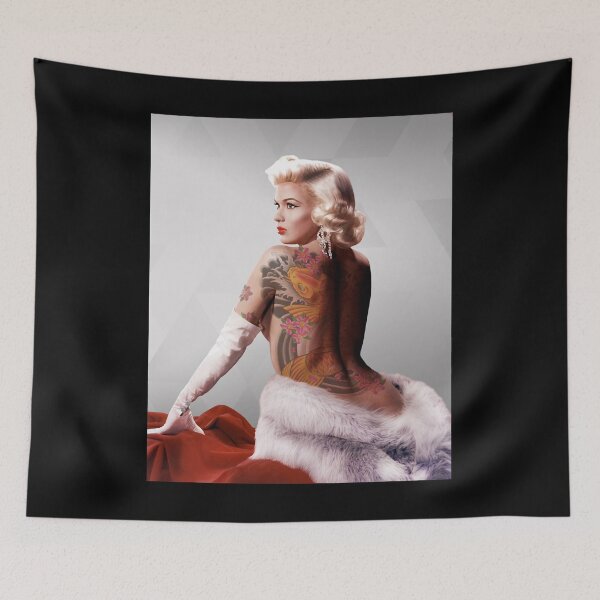 Item preview, Birthday Gifts Tattooed Pin-Up Jayne Gift For Music Fans designed and sold by Drsideffertz.