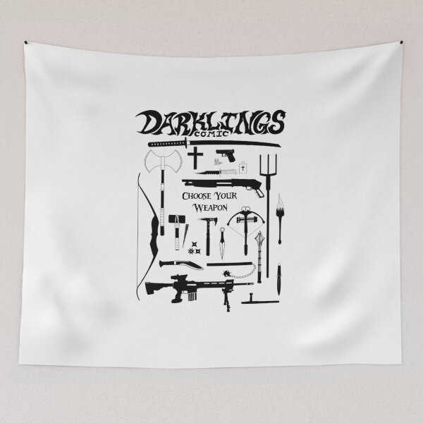 Item preview, Darklings: Elige tu arma - Negro designed and sold by Darklings.