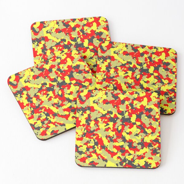 Item preview, Camouflage Red Yellow  designed and sold by Tshirtstory.