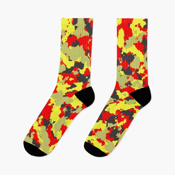 Item preview, Camouflage Red Yellow  designed and sold by Tshirtstory.