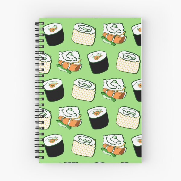 Artikelvorschau, Sushi-Muster Grün (Sushi-Rollen nicht Geschlechterrollen) entworfen und verkauft von MyThingNow.