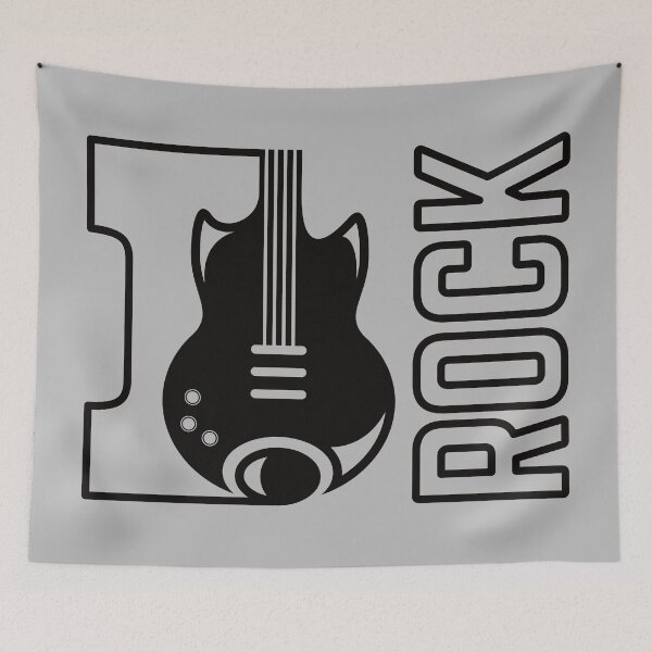 Item preview, I Love Rock | Rock Concert | Black designed and sold by DKdesigns27.