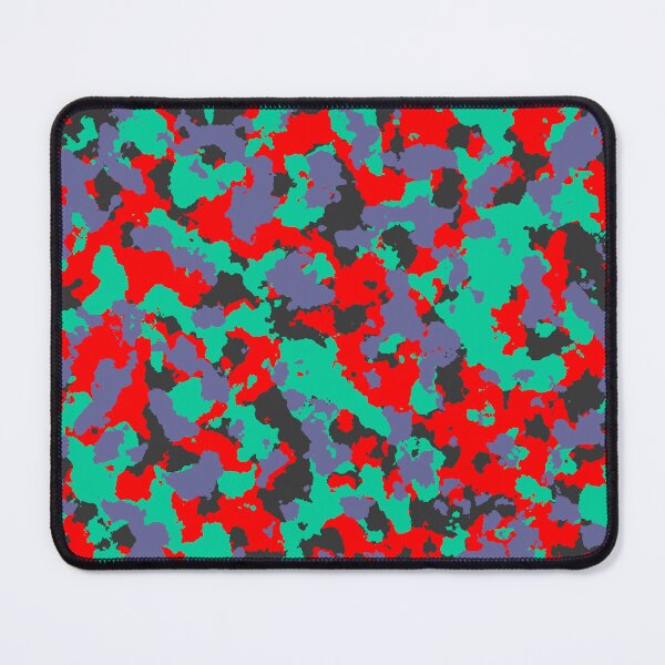 Item preview, Camouflage Teal Red designed and sold by Tshirtstory.