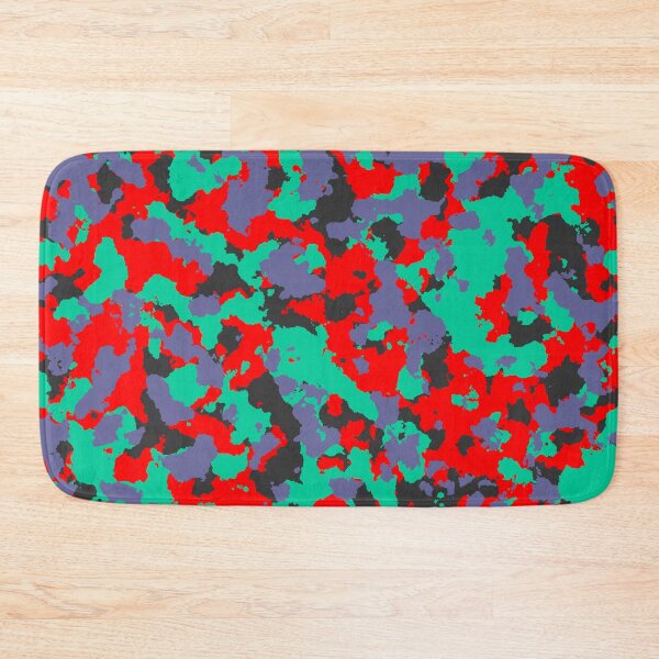 Item preview, Camouflage Teal Red designed and sold by Tshirtstory.