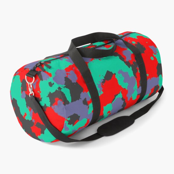 Item preview, Camouflage Teal Red designed and sold by Tshirtstory.