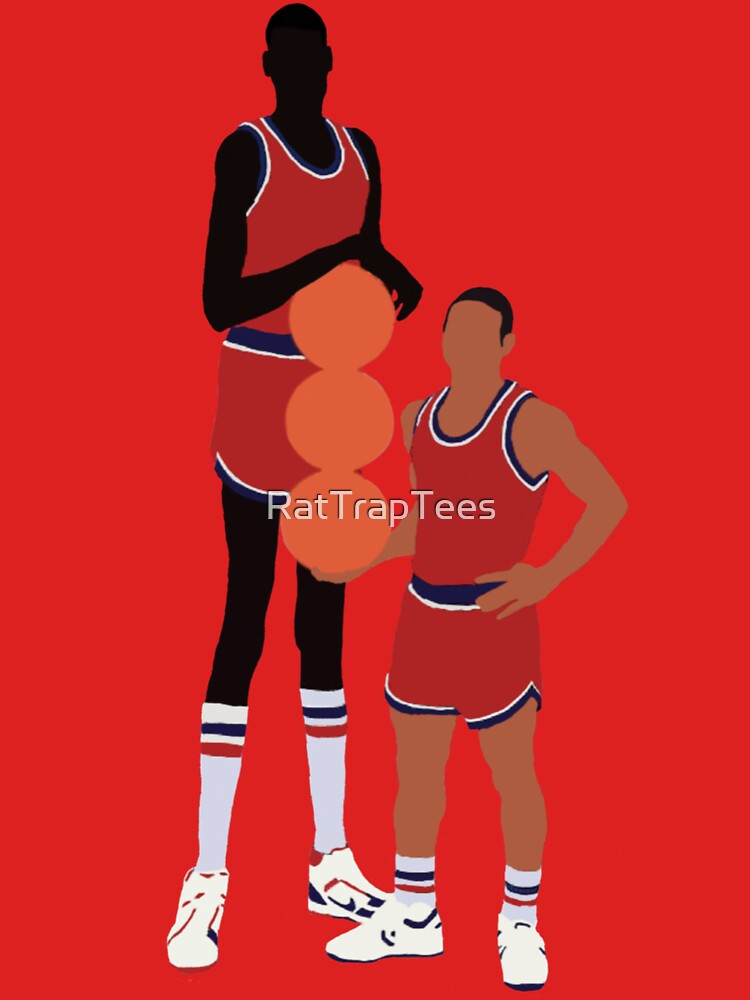 Manute Bol And Muggsy Bogues Art Essential T-Shirt for Sale by