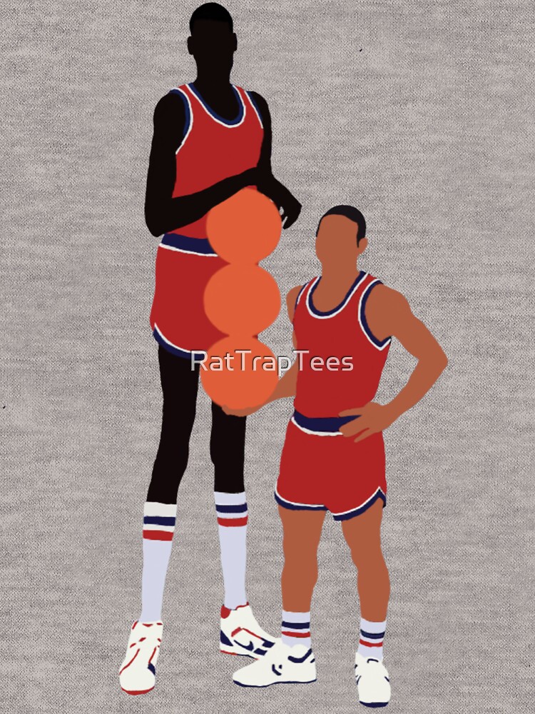 "Manute Bol And Muggsy Bogues Art" Lightweight Hoodie for Sale by