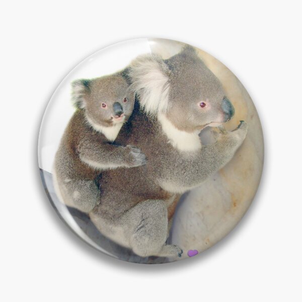 Item preview, Mum and Babe, koala mother with her baby designed and sold by Trish Hart.