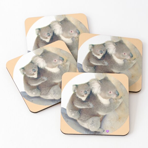 Item preview, Mum and Babe, koala mother with her baby designed and sold by Trish Hart.