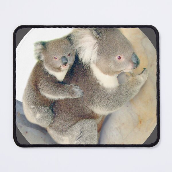 Item preview, Mum and Babe, koala mother with her baby designed and sold by Trish Hart.