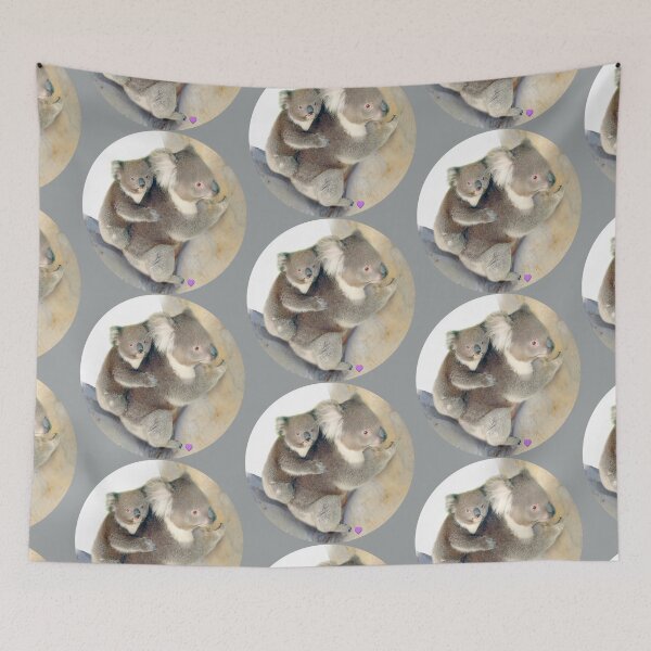 Item preview, Mum and Babe, koala mother with her baby designed and sold by Trish Hart.