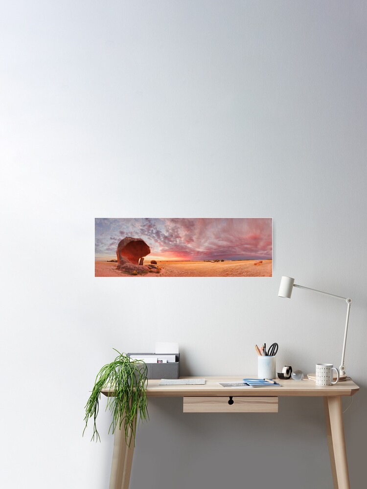 Poster, Murphys Haystacks Sunrise, Streaky Bay, Eyre Peninsula, South Australia designed and sold by Michael Boniwell