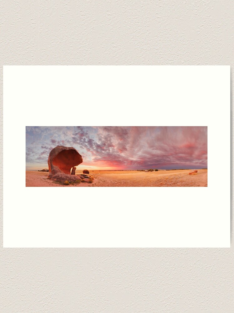 Thumbnail 2 of 3, Art Print, Murphys Haystacks Sunrise, Streaky Bay, Eyre Peninsula, South Australia designed and sold by Michael Boniwell.