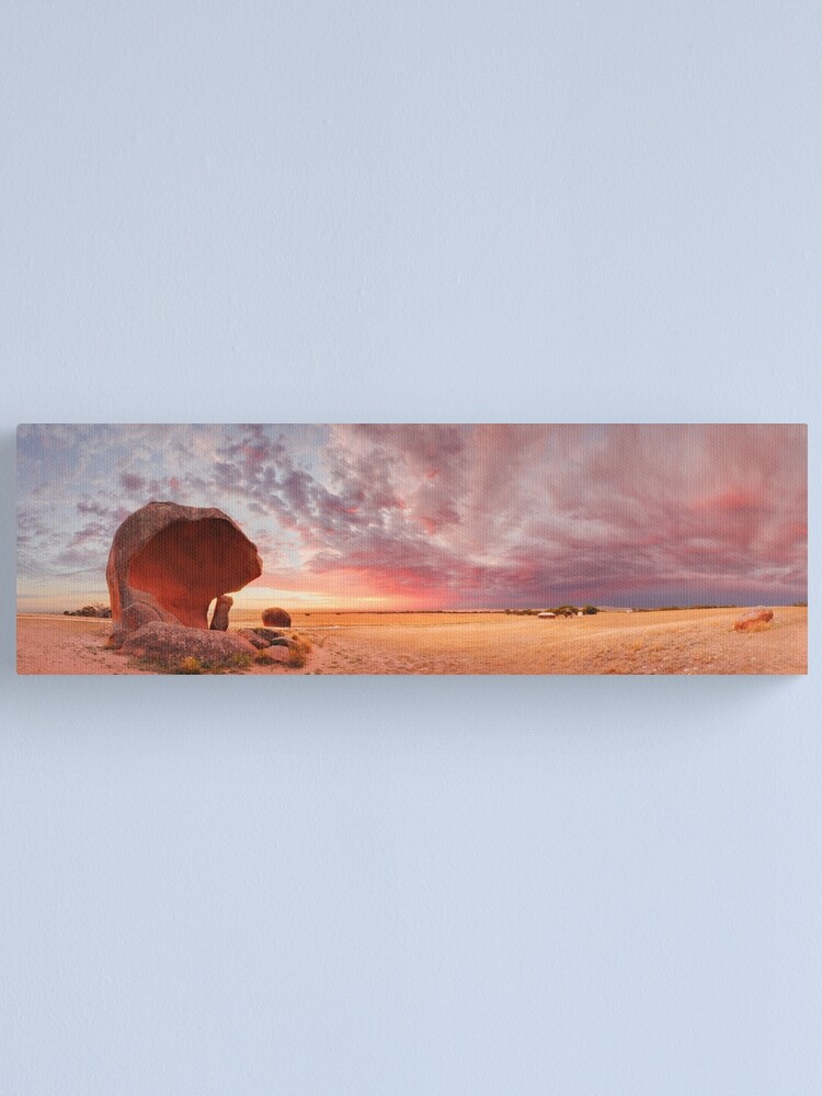 Thumbnail 2 of 3, Canvas Print, Murphys Haystacks Sunrise, Streaky Bay, Eyre Peninsula, South Australia designed and sold by Michael Boniwell.