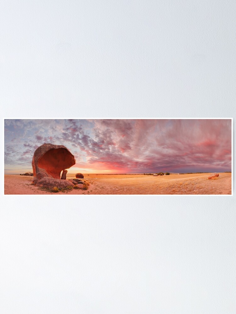 Thumbnail 2 of 3, Poster, Murphys Haystacks Sunrise, Streaky Bay, Eyre Peninsula, South Australia designed and sold by Michael Boniwell.