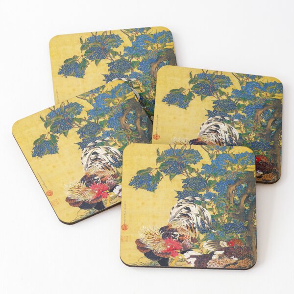 Item preview, Ito Jakuchu AjisaiSoukei-zu designed and sold by Go Logo Designs.