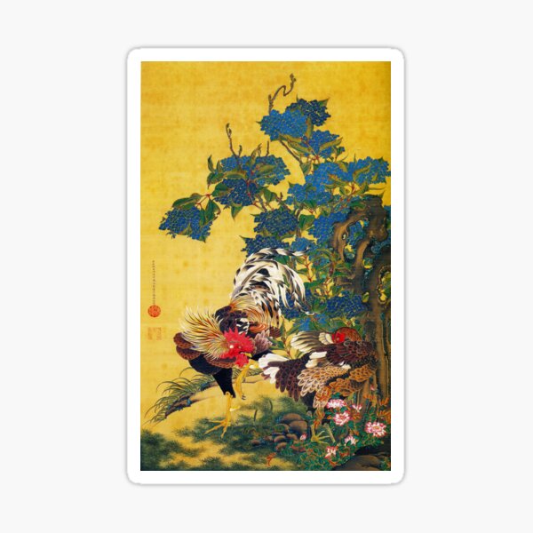 Item preview, Ito Jakuchu AjisaiSoukei-zu designed and sold by gologodesigns.