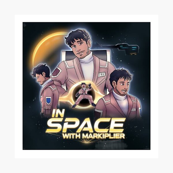 Markiplier space Photographic Print