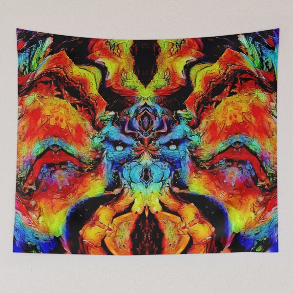 Item preview, Psychedelic Demon Dream 517 designed and sold by DreamDave3000.
