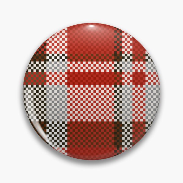 Item preview, 8-bit Pixel Red White and Green Tartan Plaid Pattern designed and sold by 9bit.