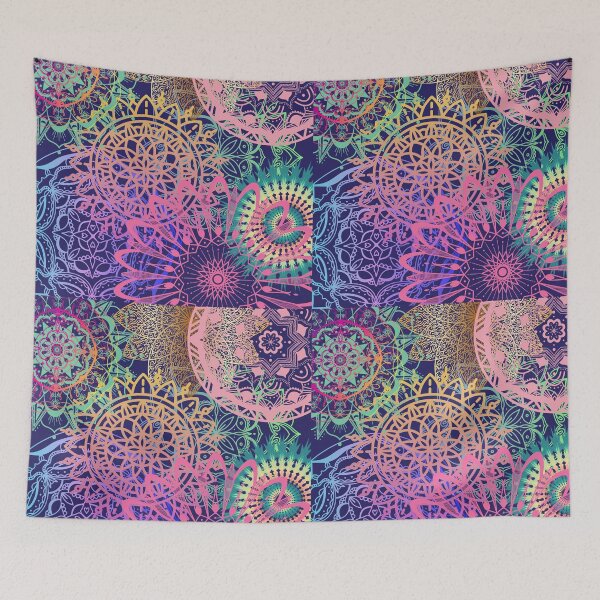 Item preview, Neon Mandala Pattern designed and sold by Jessieadel.