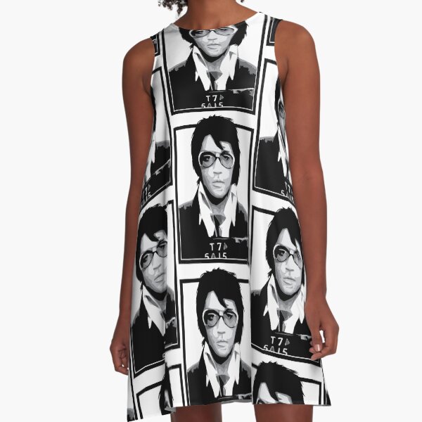 Mugshot King A-Line Dress
