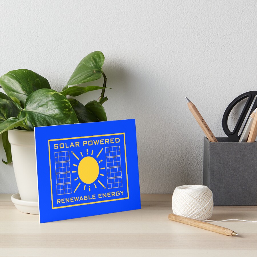 Item preview, Art Board Print designed and sold by CleanPower.