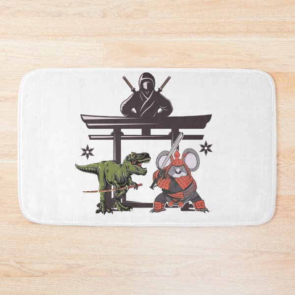 Item preview, Koala samurai vs dinosaur katana japan t-shirt  designed and sold by Artezia.