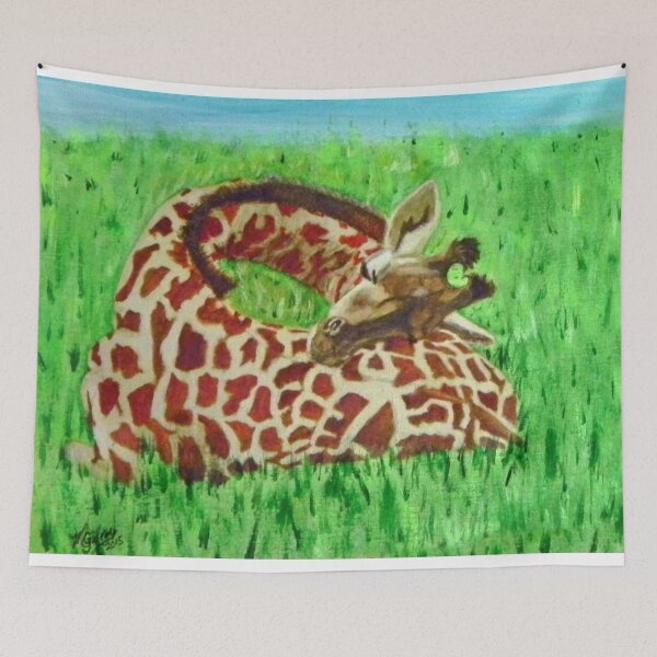 Item preview, Serenity … a2 Sleeping Baby Giraffe  designed and sold by whiteygilroy.
