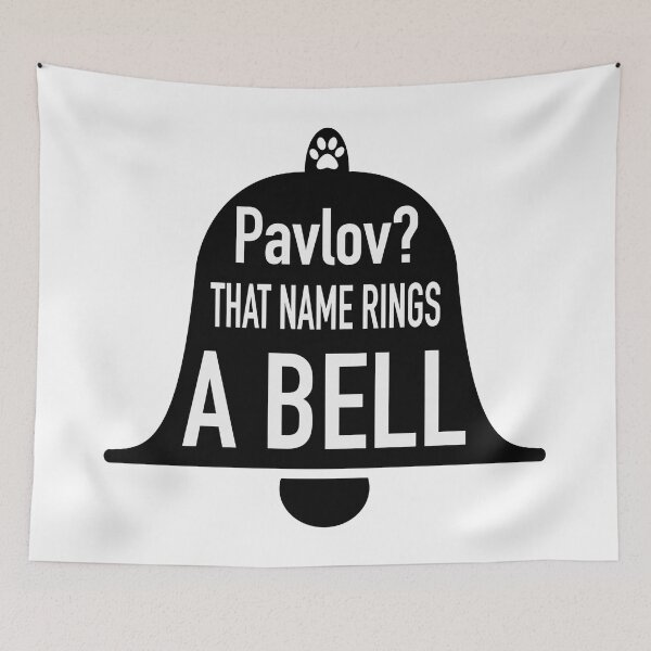 Item preview, Pavlov Classical Conditioning Psychology Joke designed and sold by Olivia Ossege.