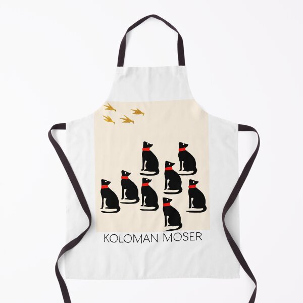 Item preview, Flieg Vöglein, Fly little bird, Koloman "Kolo" Moser, 1904 Modern Vienna designed and sold by Kathryn Creates.