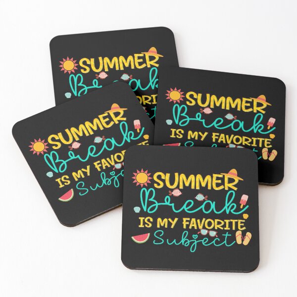 Item preview, Summer Break is my favorite subject Last Day School Vacation designed and sold by Nzgiftsandmore.