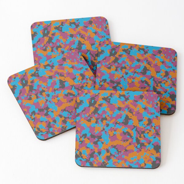 Item preview, Camouflage Turquoise Brown  designed and sold by Tshirtstory.